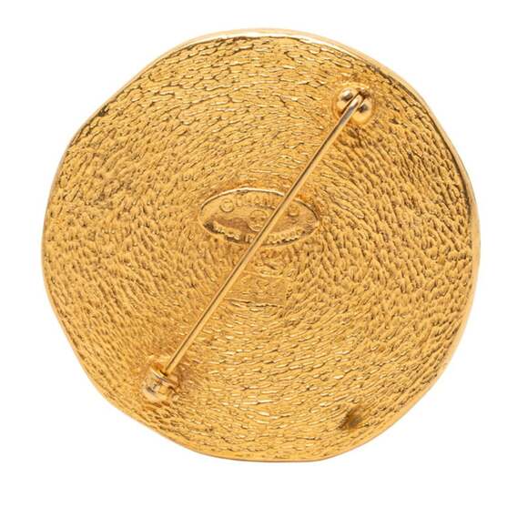 CHANEL Authentic Gold Brooch - Picture 2 of 3